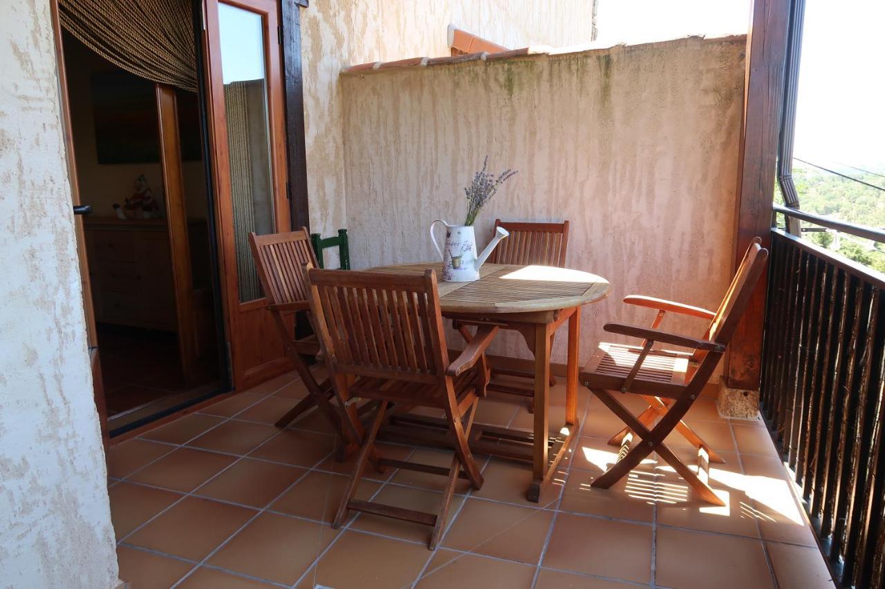 La Casa Emboscada Villa Horcajo de la Sierra Bagian luar foto